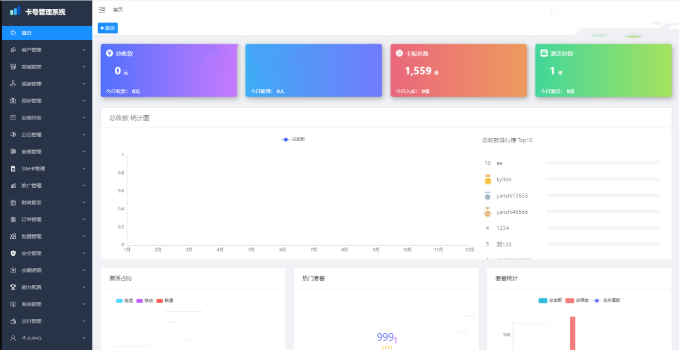 新物联网卡管理平台源码-1